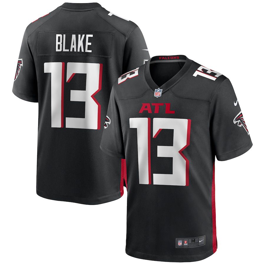 Men Atlanta Falcons 13 Christian Blake Nike Black Game NFL Jersey